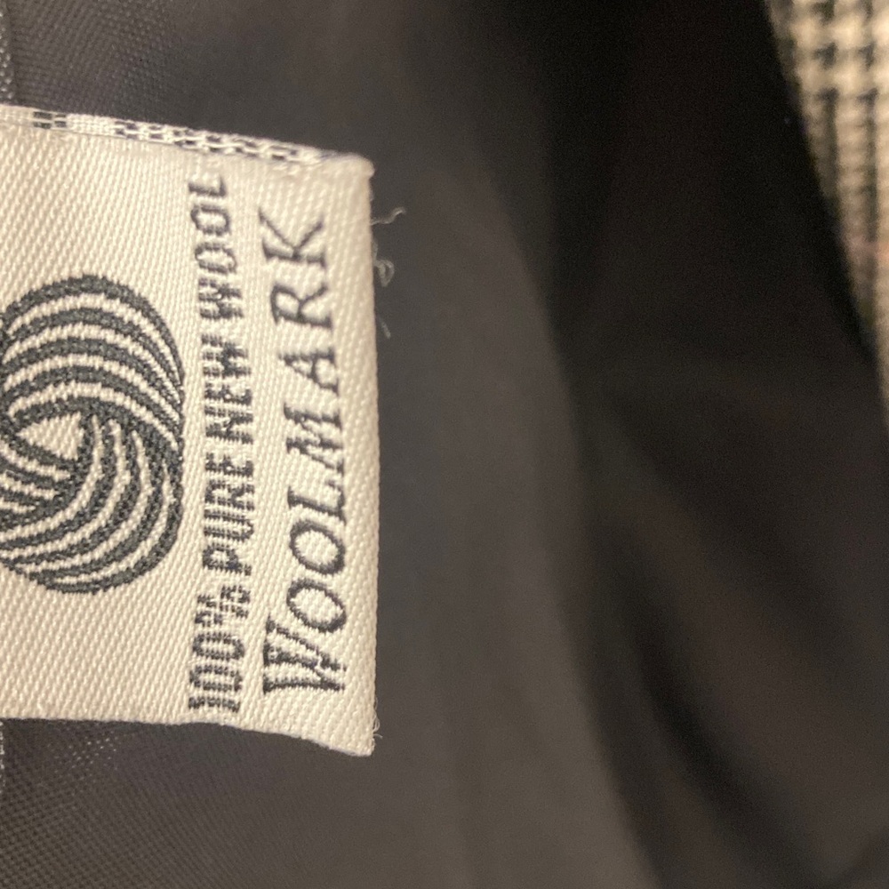 VINTAGE Pendleton Virgin Wool Windowpane Glenn Pl… - image 6